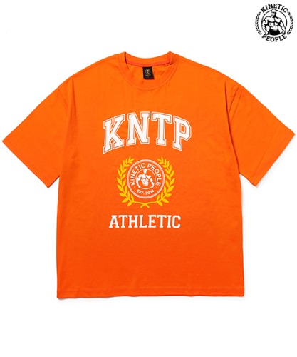 KNTP 컬리지 티셔츠_오렌지