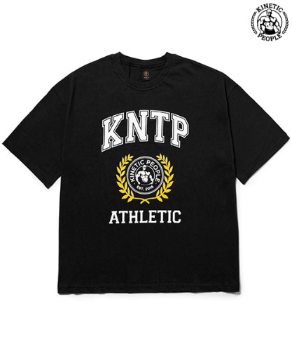 KNTP 컬리지 티셔츠_블랙